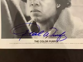 Autographed photo by Oprah Winfrey